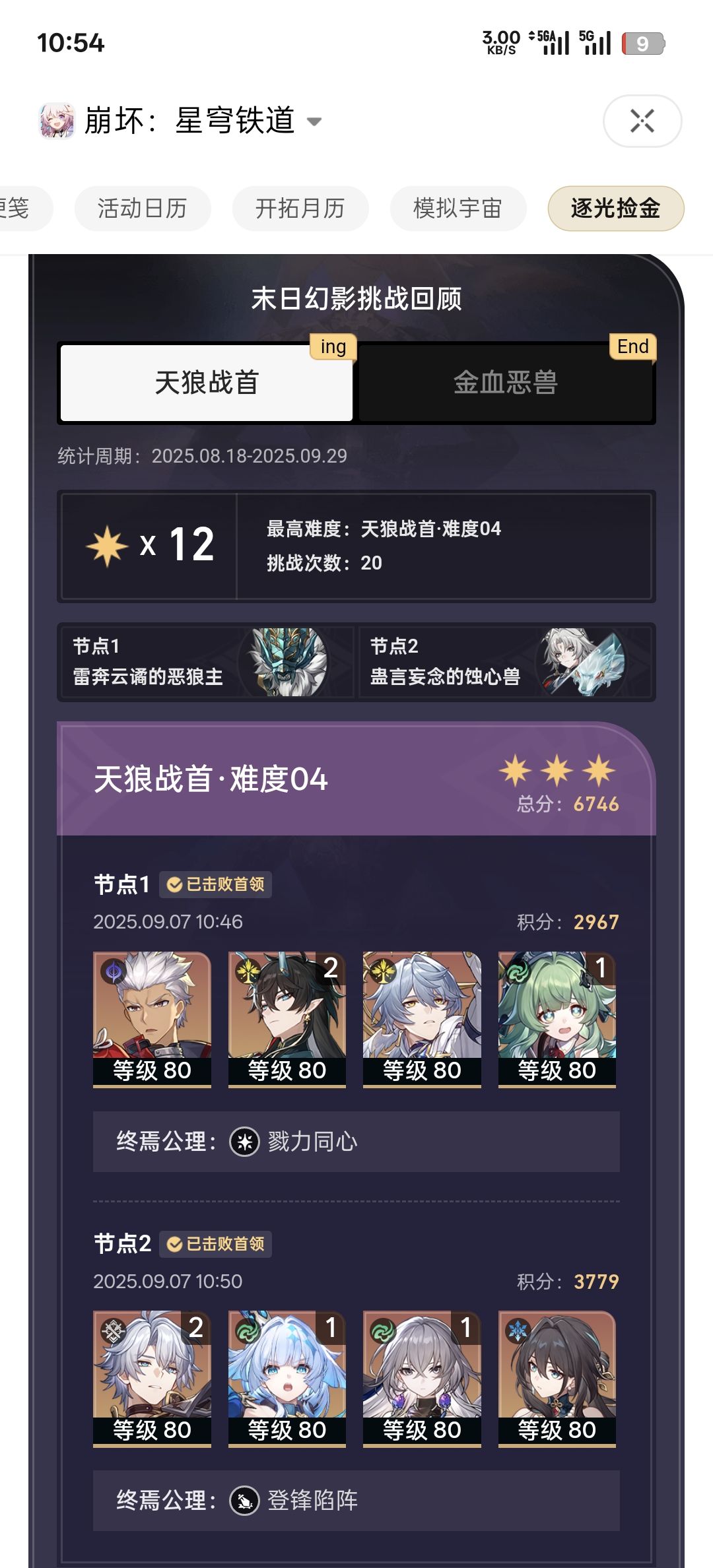 没大C没大辅打这期深渊真是拼尽全力了 4