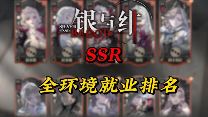 全网最全SSR各环境就业评分排名 帮你更好针对副本选人截图