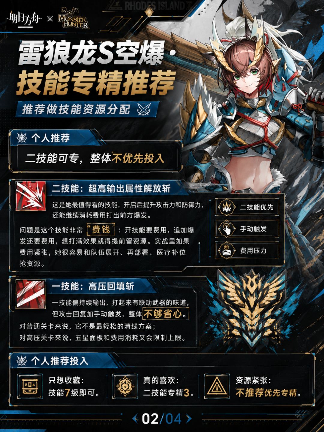 雷狼龙S空爆·简单评价 2