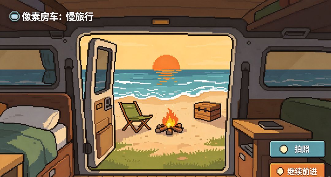 《像素房车:慢旅行》第一版概念与玩法规划 2