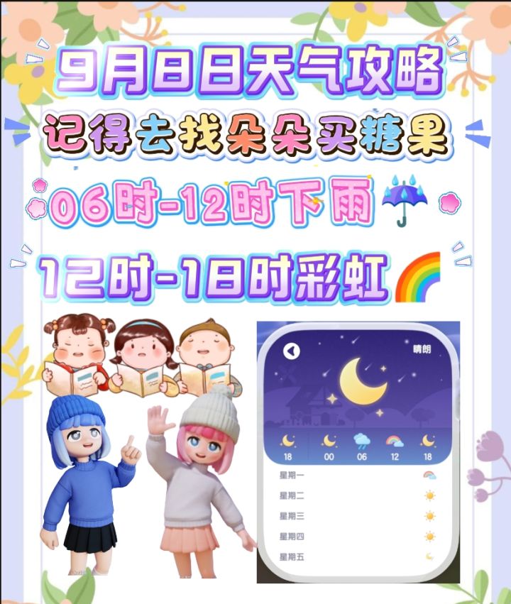 9月8日天气攻略截图