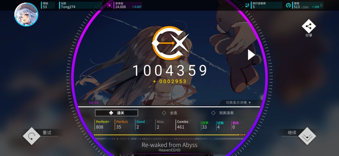rating14达成! 2