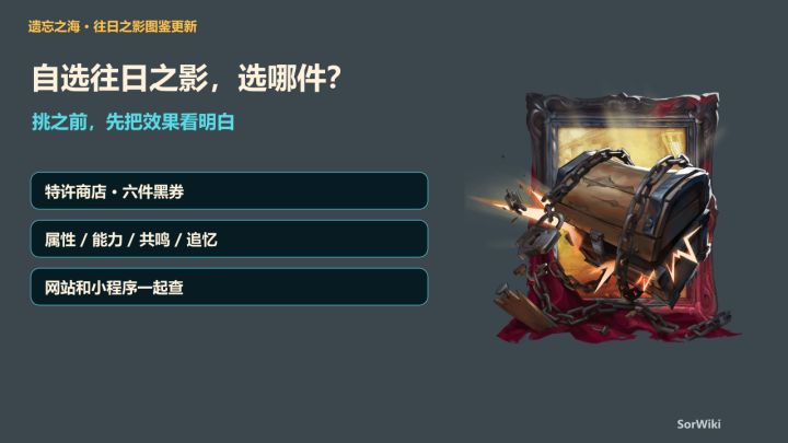 〖闹海攻略〗特许商店的六件黑券往日之影截图