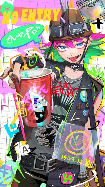 朋克少女-“禁止通行”