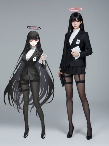 2.5次元的诱惑：蔚蓝档案赛博Coser大比拼！