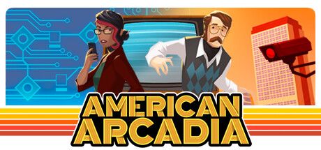 《美国阿卡迪亚American Arcadia》新游试玩，集复古/黑客/探索/隐身/解谜元素于一体，游戏画风真心喜欢。截图