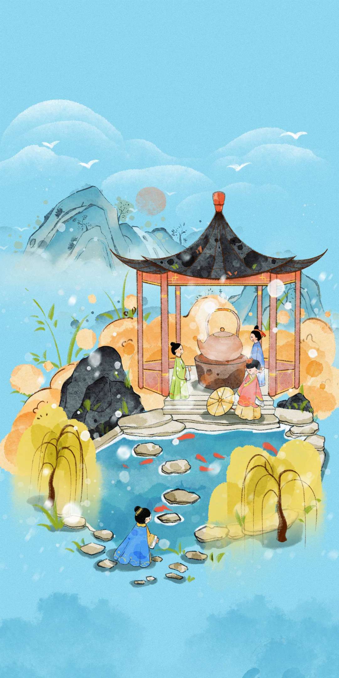 支付宝这个壁纸也是你们做的吗?确实好看。 2