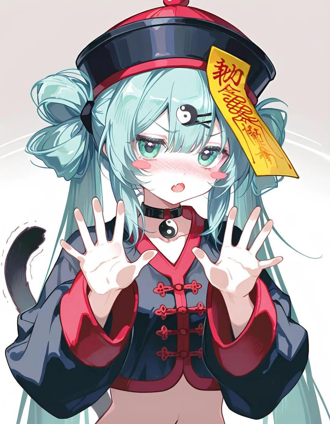 初音未来|小表情头像 2
