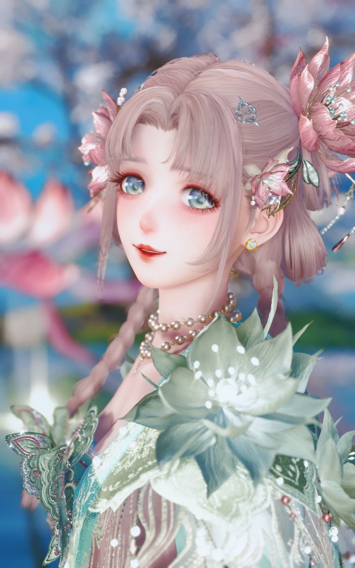 “蝉鸣惊半夏，晴光映荷花”截图