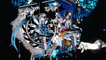 沉醉在光影旋律流连忘返