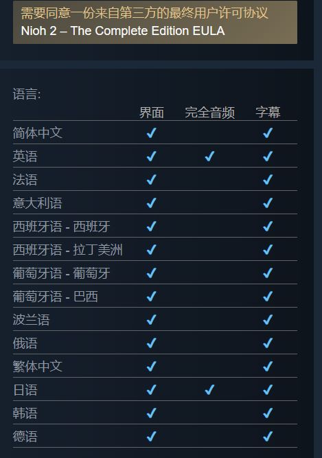 浪人崛起居然支持21国语言和8国配音 3
