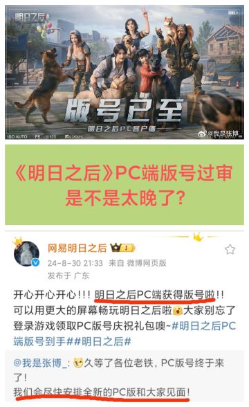 手游玩腻了❗PC端版号才过审，太晚了吧😂😂😂
