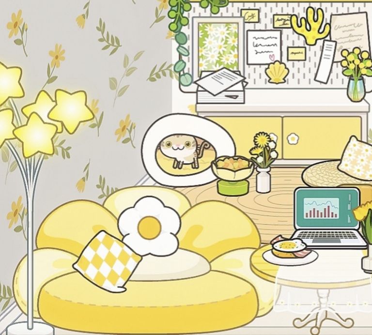 黄色系の装修✘ 3