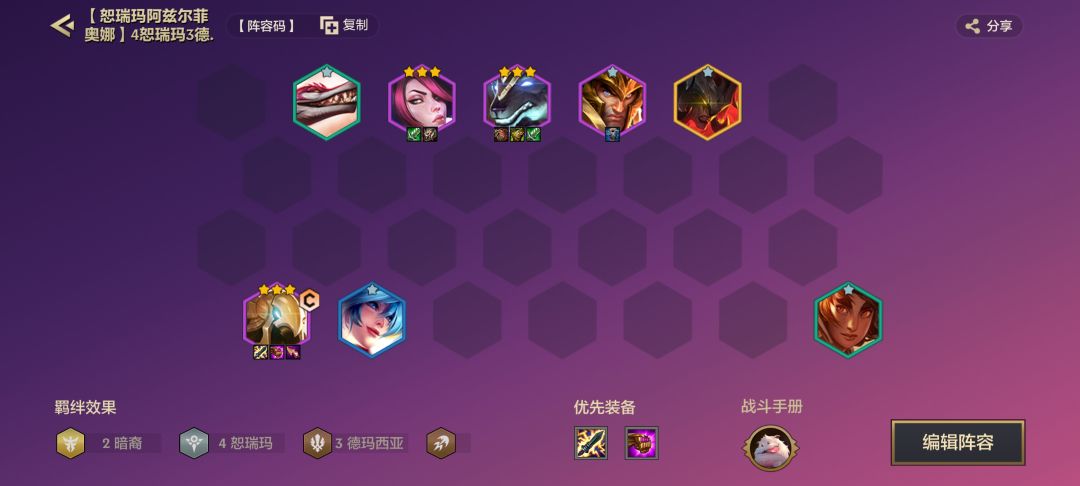 问一下各位大佬现在强的阵容有哪些啊 1
