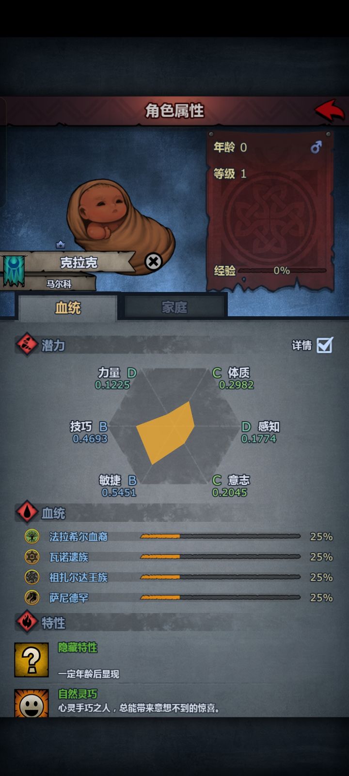 为什么纯王血潜力这么低😡截图