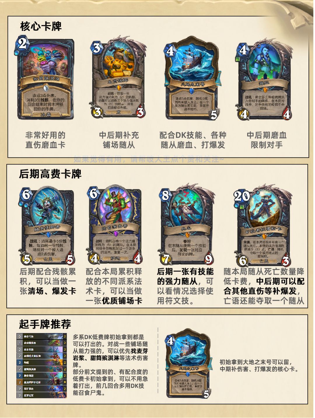 炉石传说 | 多系DK卡组详解 3