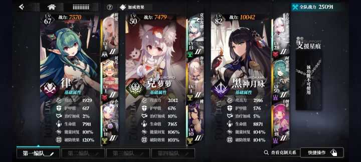 配队截图
