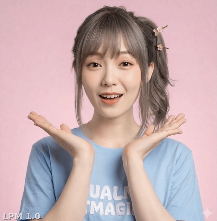 「新资讯」米哈游蔡浩宇 AI 公司 LPM 1.0 发布 美女表情超逼真截图