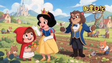 嘘！公主的锄头会发光，她耕过的菜园一夜丰收？