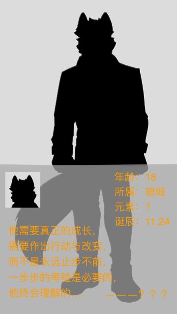 “原来是这个啊”
“对啊”
“所以你拿这个干什么”
“嘿嘿，你猜”
Again首个角色立绘（黑底）曝光！
同时在V0.5版本中将登场（彩色）！ #again#Again#Again