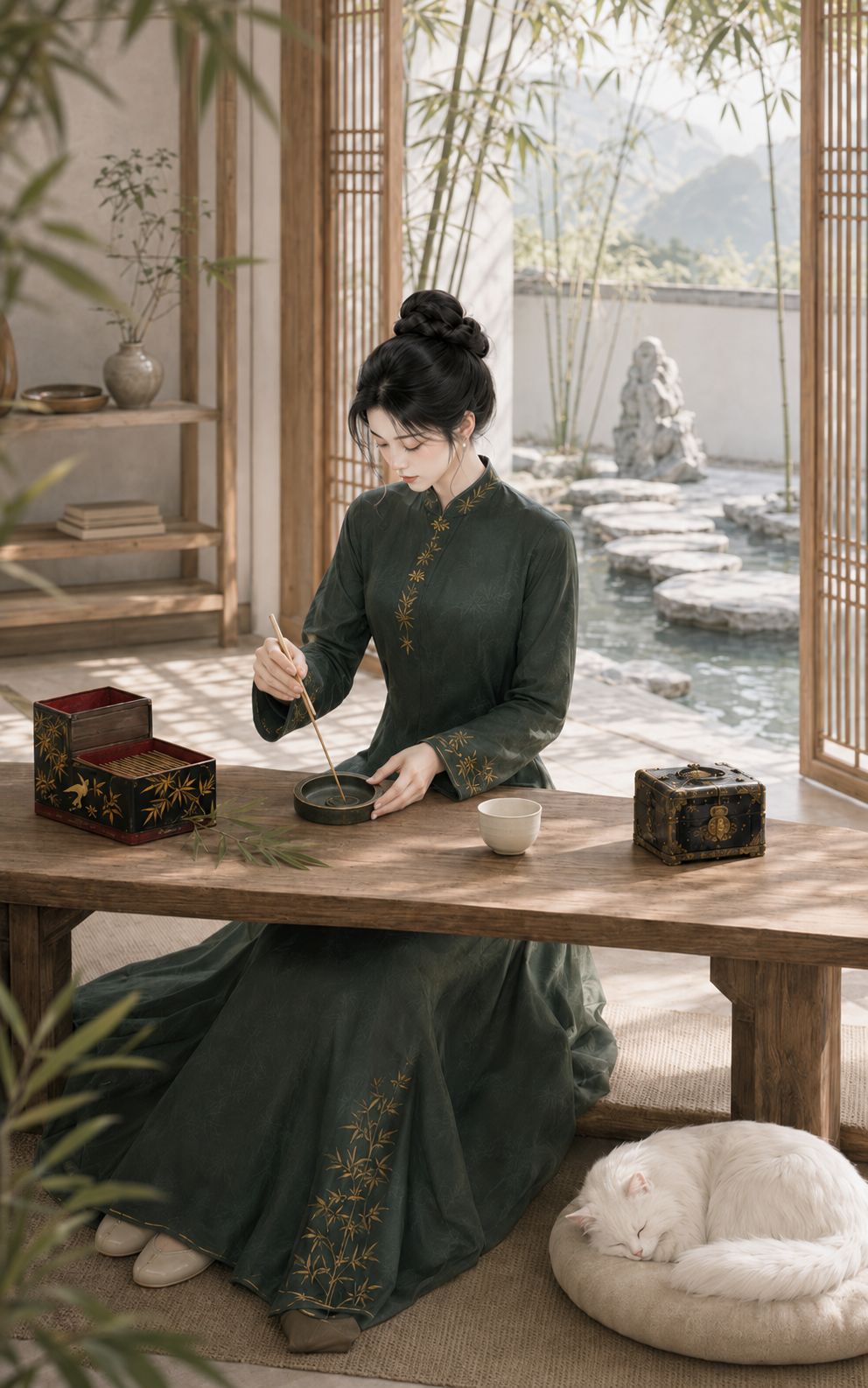 国风之旅拼图添加新一程,走进竹木之间 2