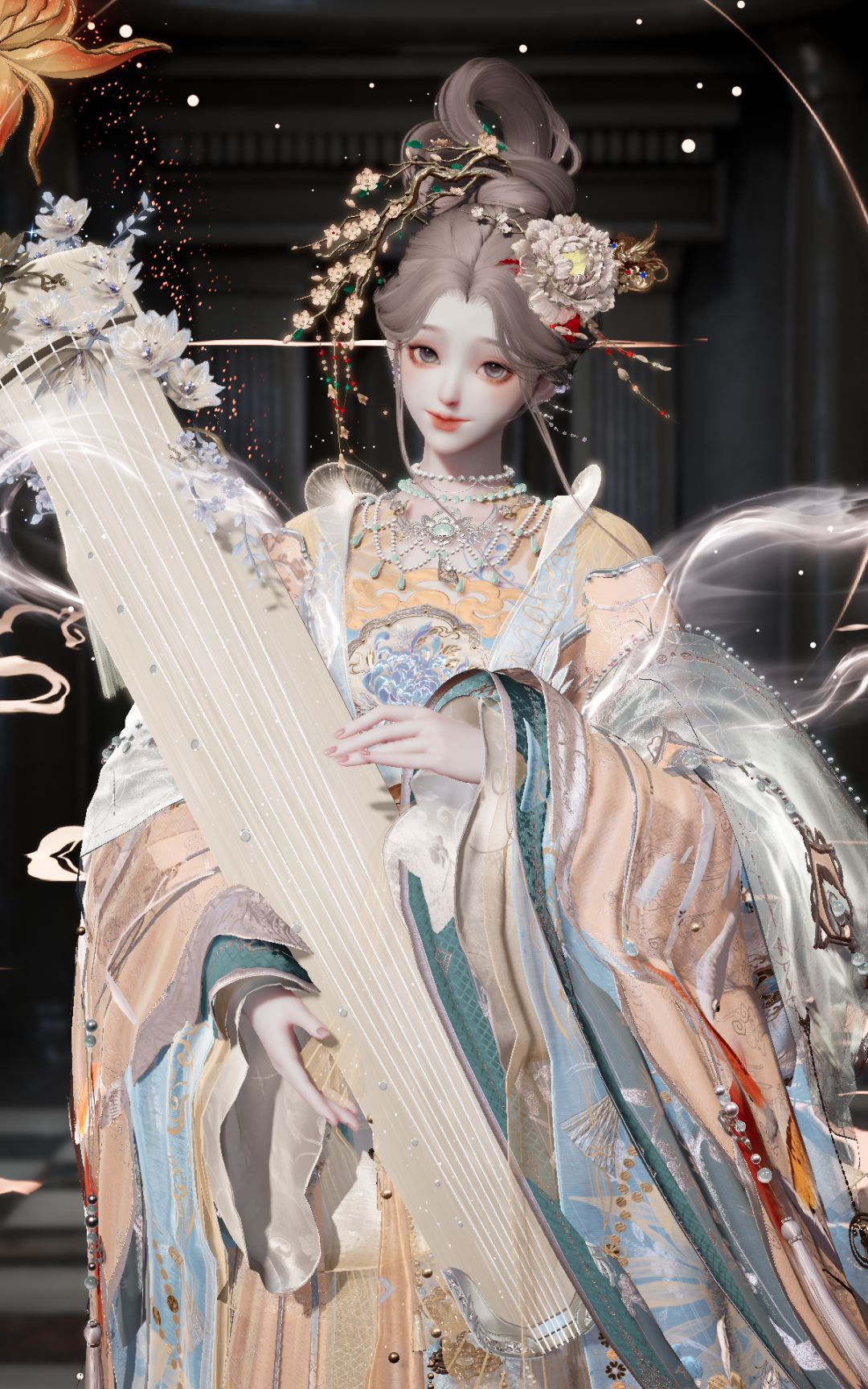 蜀绣外套和嫦娥很搭 1