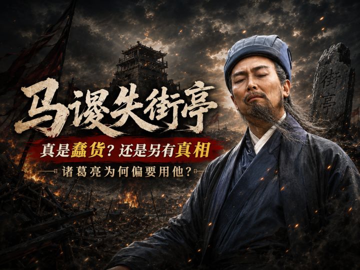 马谡失街亭,他不知道军队要喝水吗?截图