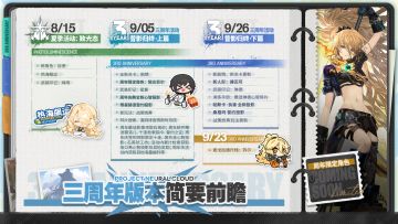 【三周年庆典】版本内容简要前瞻