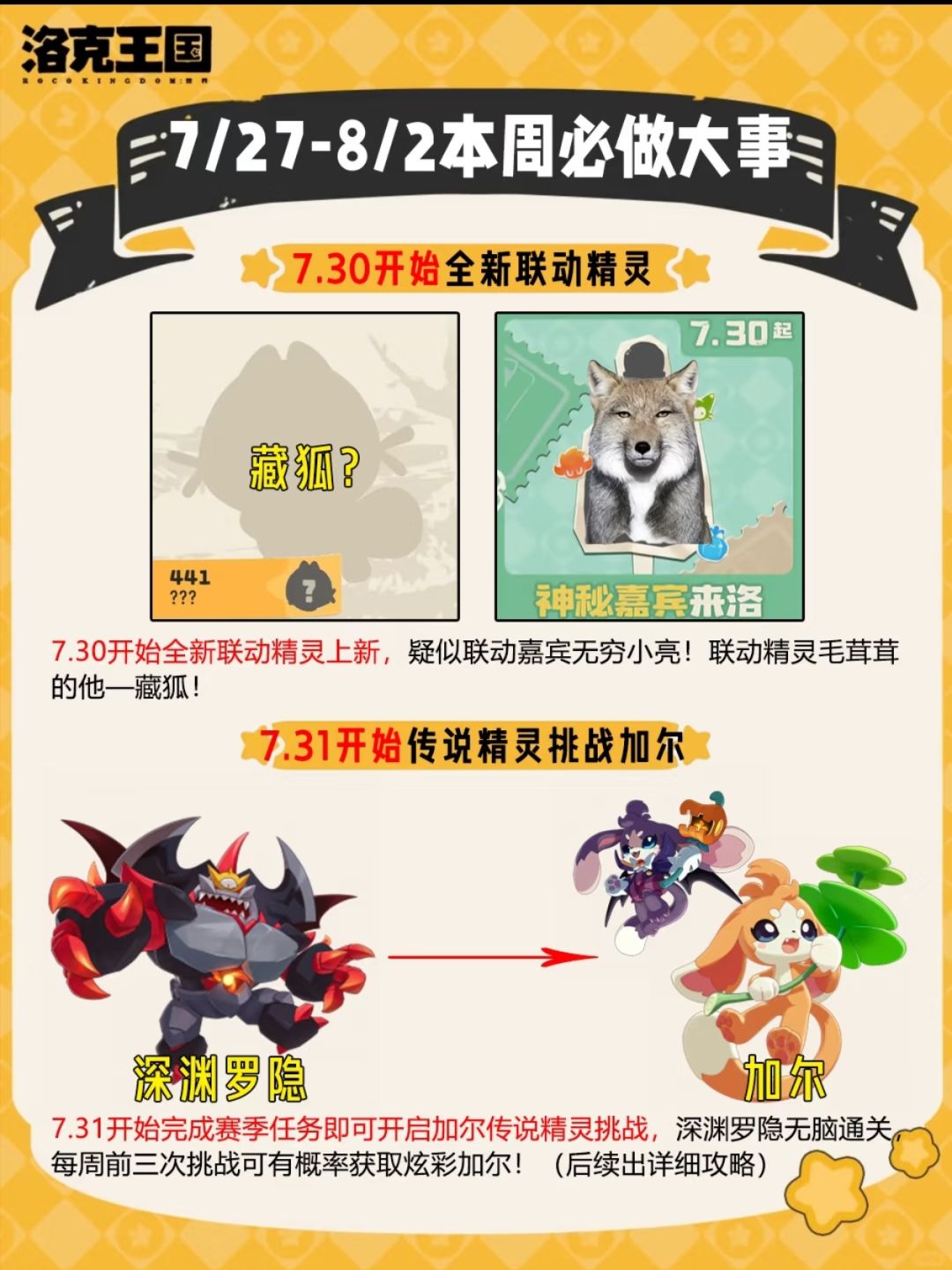《洛克王国》7.27-8.2 新一周必做12件大事 3