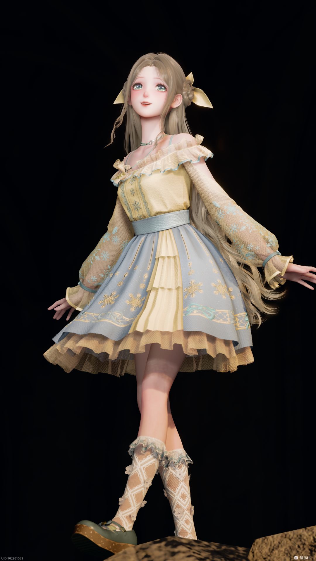 抽到青鸟头发这样搭 3
