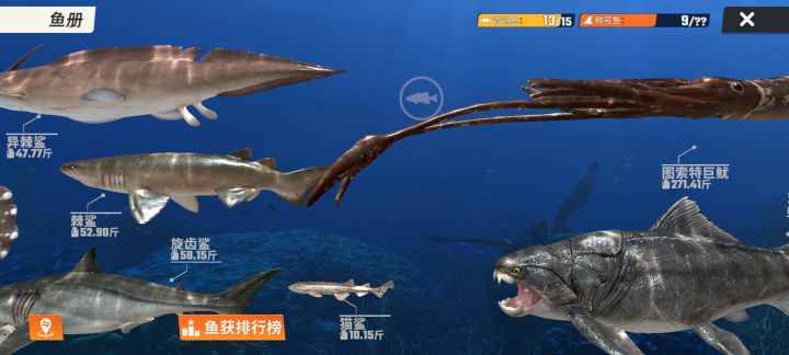 这两个鱼为什么一直钓不到?截图