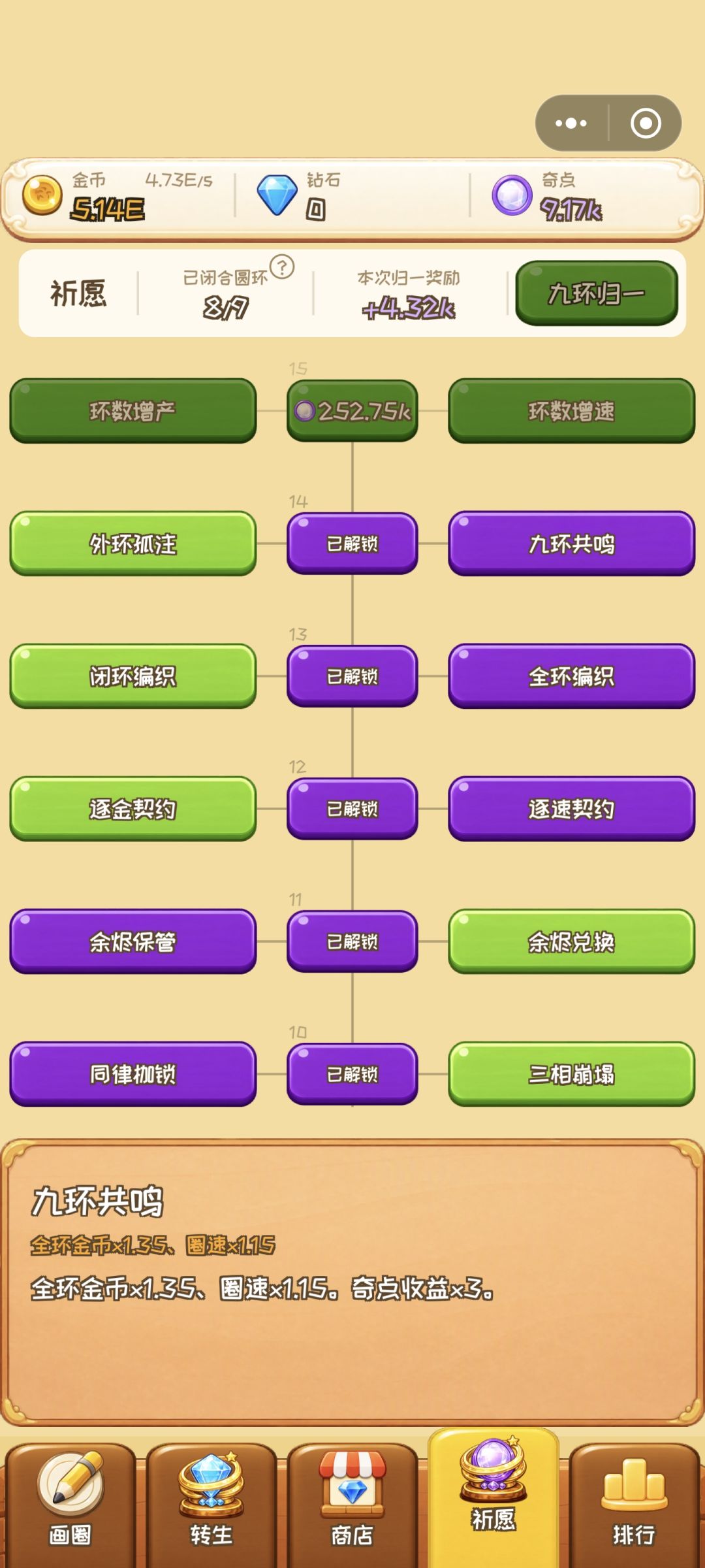 加点 3