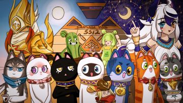 【SS12创作】喵沙岛全家福