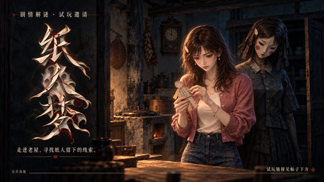 《纸人梦》欢迎大家试玩! 1