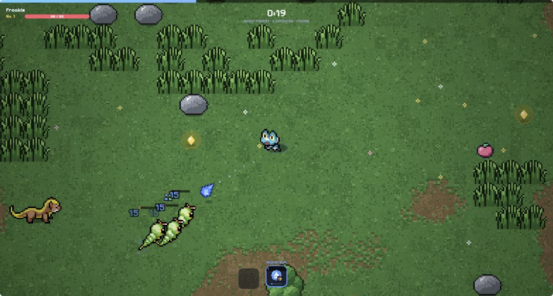 宝可梦幸存者。Pokesurvivor,宝可梦同人新作又有新玩法! 3