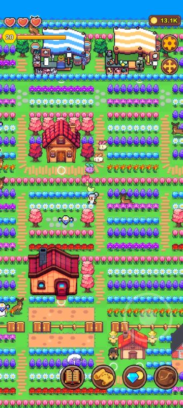 很喜欢这种背包不限量的种田！