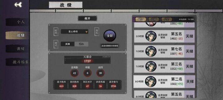 龙瑶掉的分,小布加回来截图