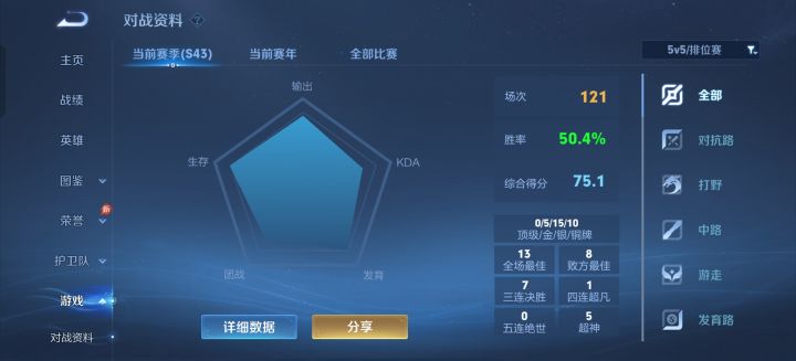 这游戏公平就公平在一个胜率上截图
