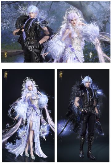 裁星为衣撷仙羽 《逆水寒》全新时装【羽裾天汉】5月14日上线