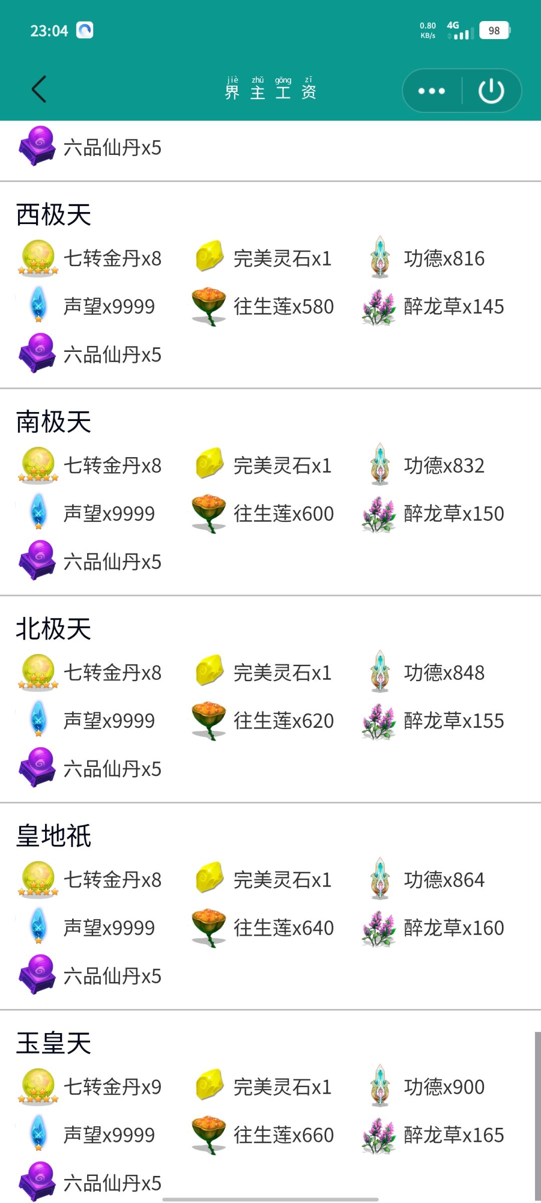 八星界主选择 1