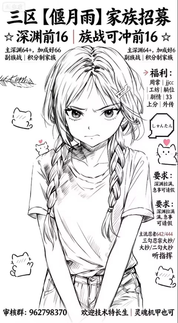 三区深渊家族招人截图