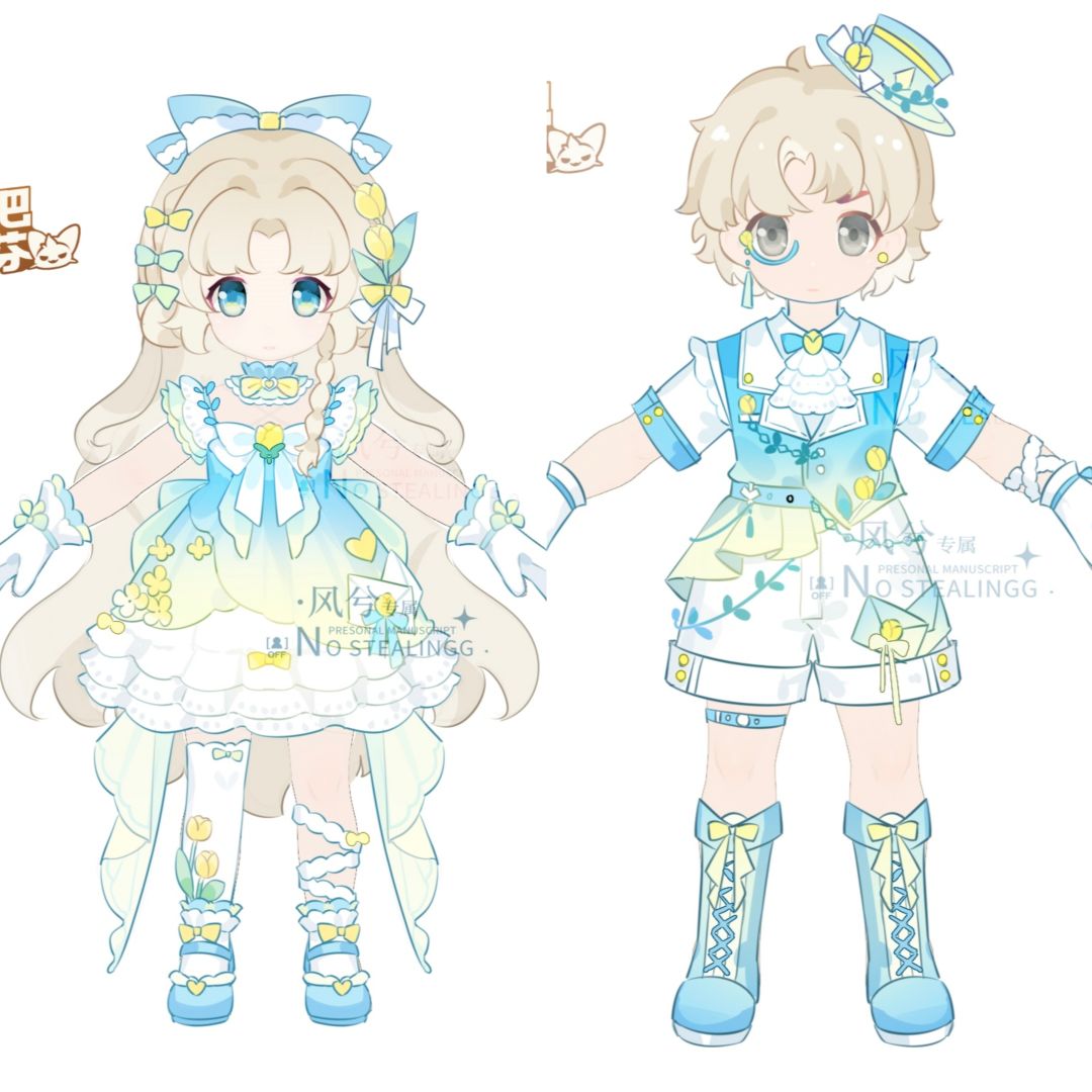 【麦芬时装设计大赛】春风有信 1