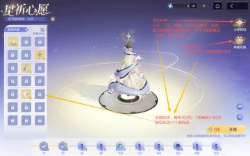 星祈心愿活动体验（圣诞树活动）