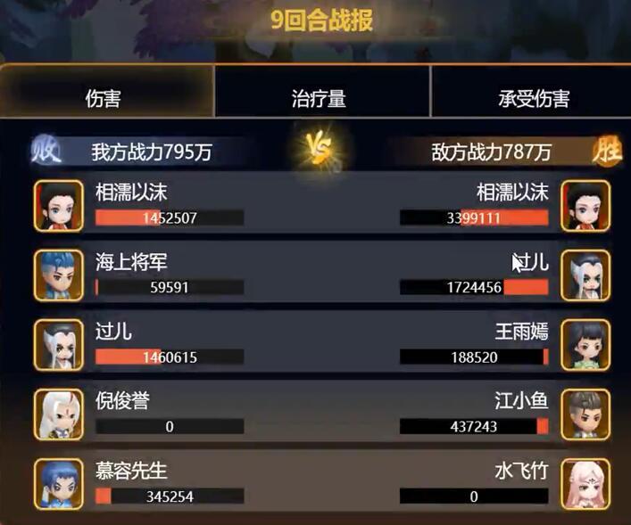先手非必胜,快去拉东邪(800万级PVP九回合后手胜利实录)截图