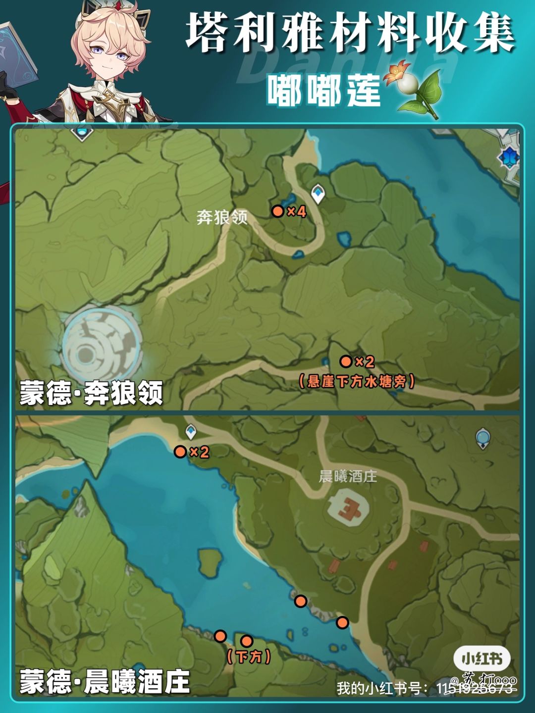 【V5.7攻略】原神「塔利雅」一图流❗ 3