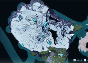 雪山地下城位置，更新了一个