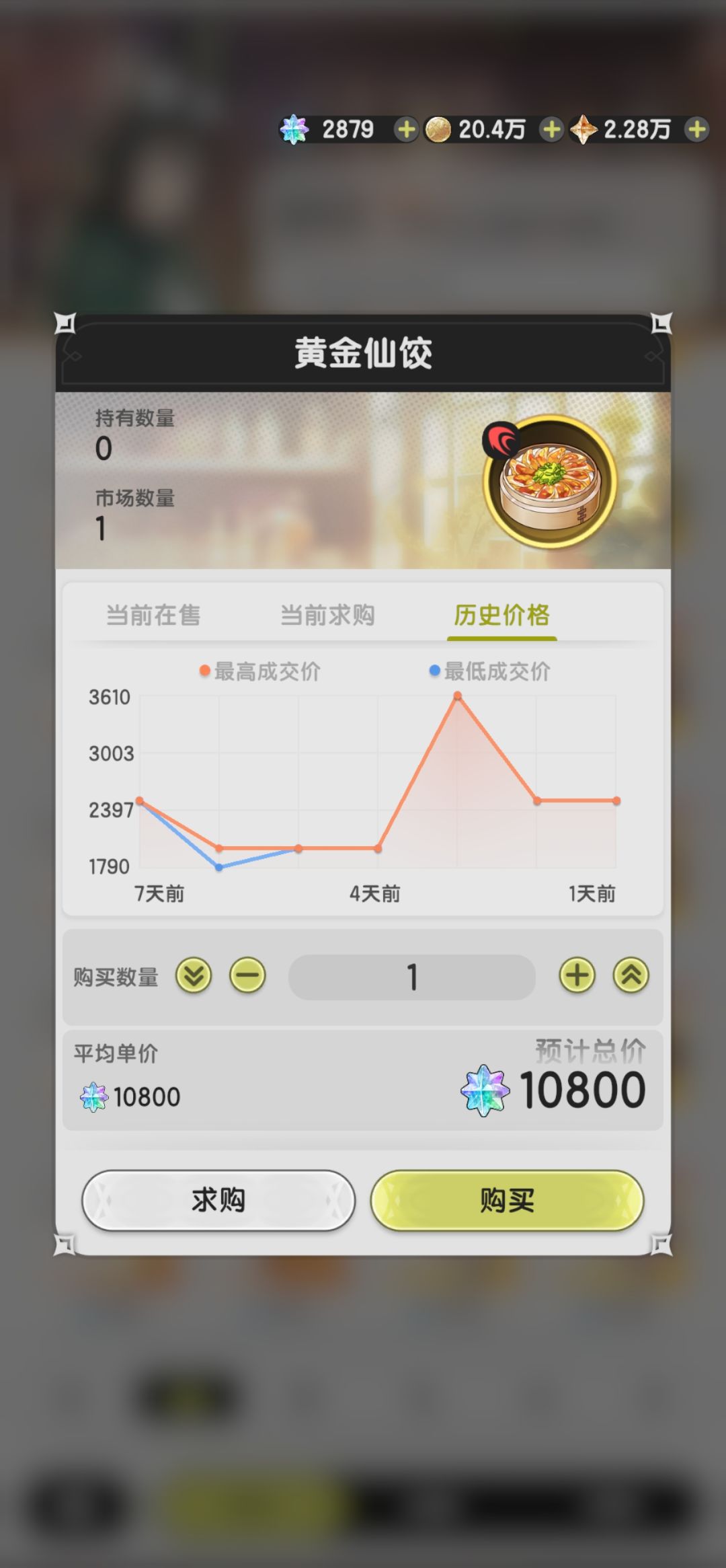 首日服仙饺已经快断供了 1