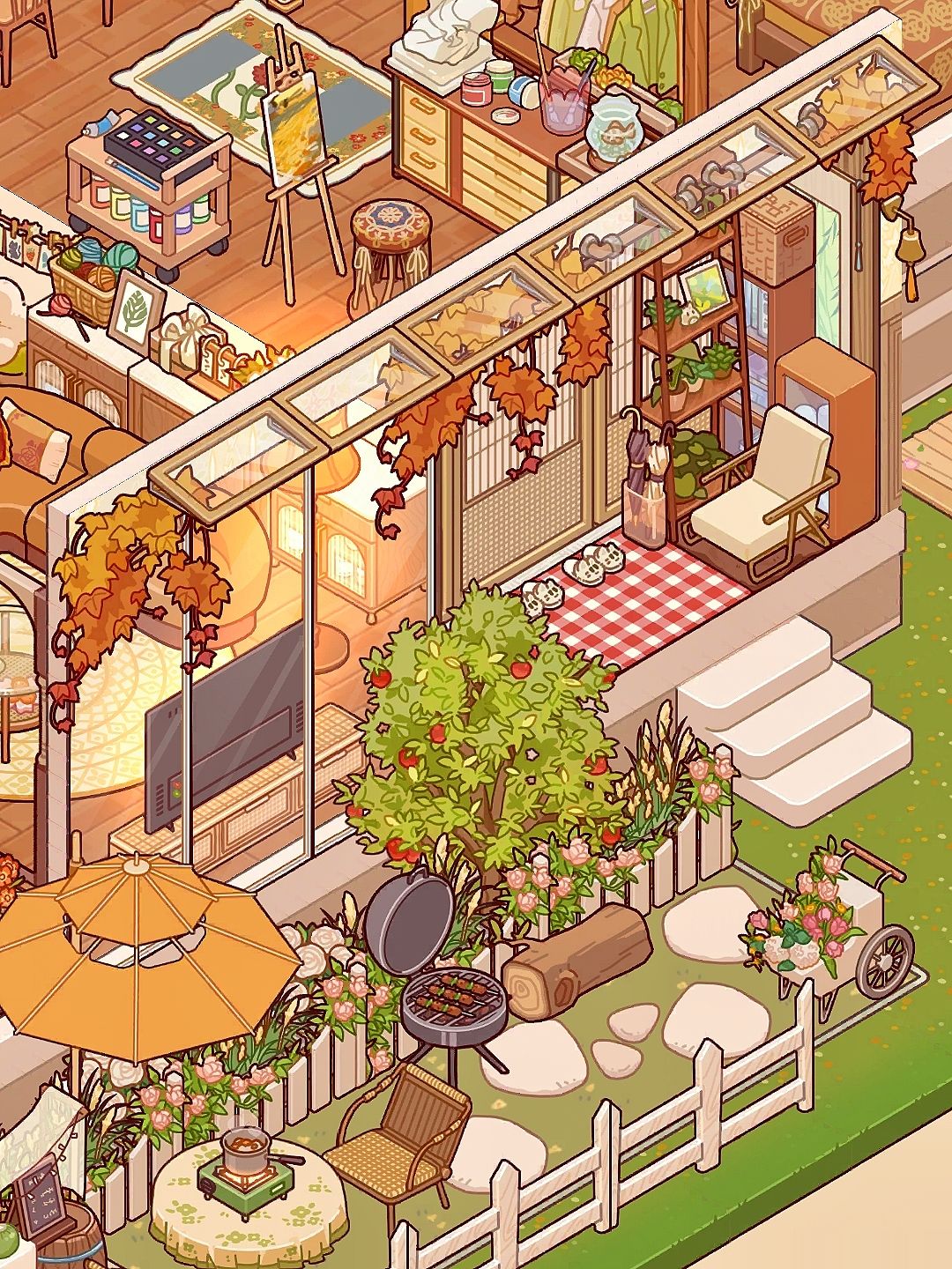 夏日乡间小屋|错层装修 1