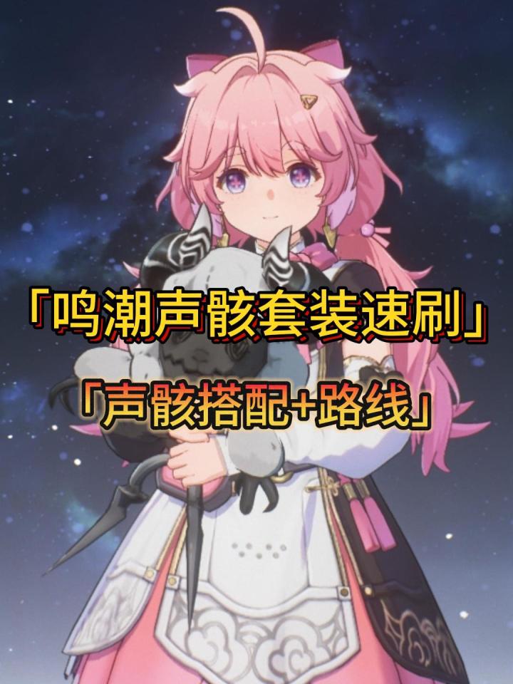 合理的声骸搭配和速刷路线,助你声骸套装圆满毕业截图