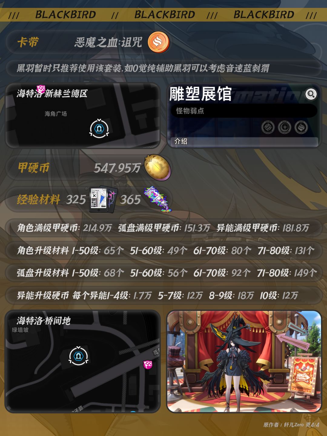 异环黑羽养成材料&获取途径 4